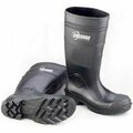 Jaydee Group Usa. Enguard PVC Steel Toe Waterproof Boots, 16in Height, Black, Size 8, 1 Pair EGST-8